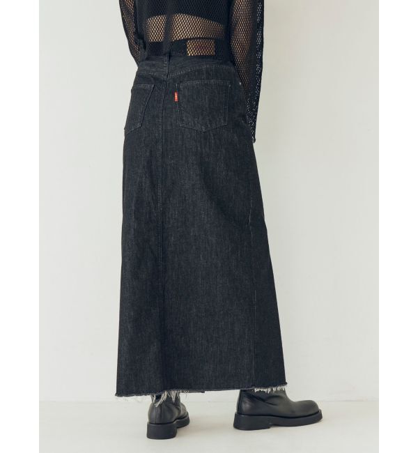 Ungrid「スリットデザインデニムスカート」|スカート|