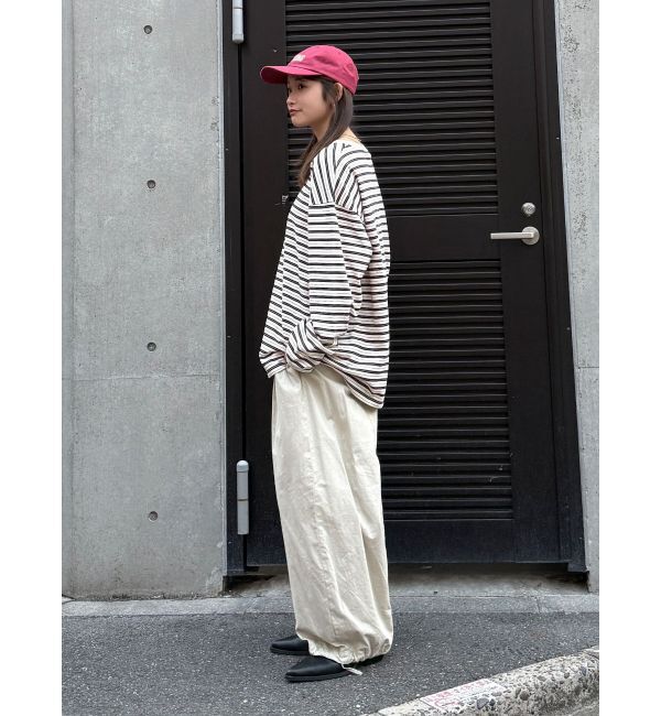 Ungrid「マルチボーダーロングスリーブTee」|Tシャツ・カットソー|