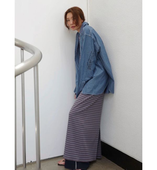 Ungrid「PAYDAY別注 ステンシルデザインシャツ」|シャツ・ブラウス|