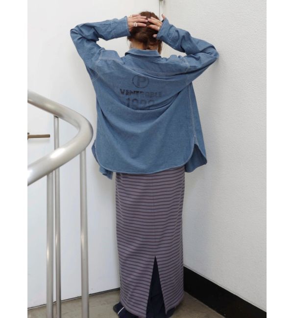 Ungrid「PAYDAY別注 ステンシルデザインシャツ」|シャツ・ブラウス|