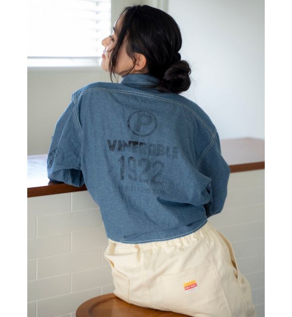 Ungrid「PAYDAY別注 ステンシルデザインシャツ」|シャツ・ブラウス|