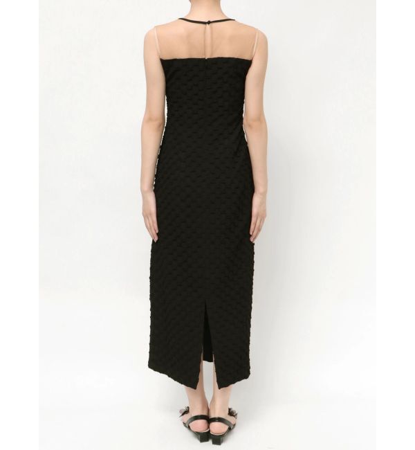 LAGUNAMOON「LADYチュールオフショルIラインドレス」|ドレス|