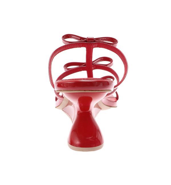 LAGUNAMOON「リボンストラップウエッジサンダル」|サンダル|