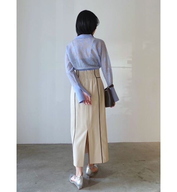 LAGUNAMOON「シアージャガードカーデニットプルオーバー」|ニット・セーター|