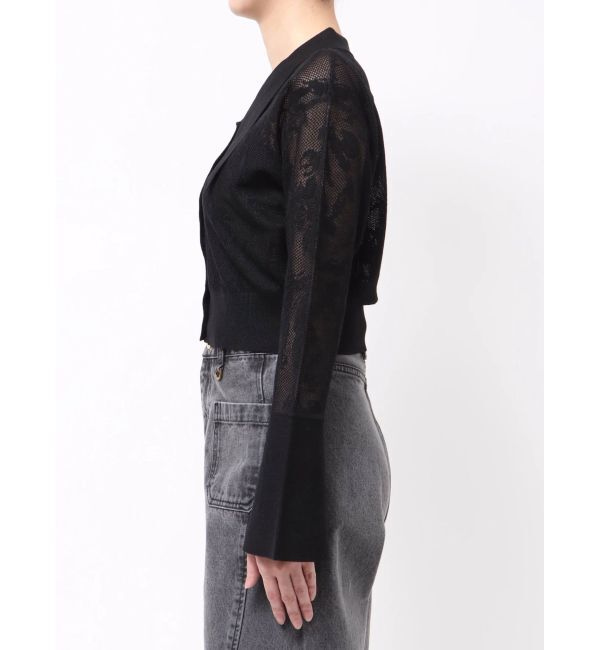 LAGUNAMOON「シアージャガードカーデニットプルオーバー」|ニット・セーター|