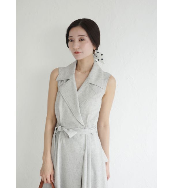 LAGUNAMOON「アシメヘムトレンチワンピース」|ワンピース|