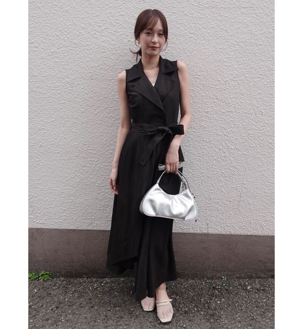 LAGUNAMOON「アシメヘムトレンチワンピース」|ワンピース|