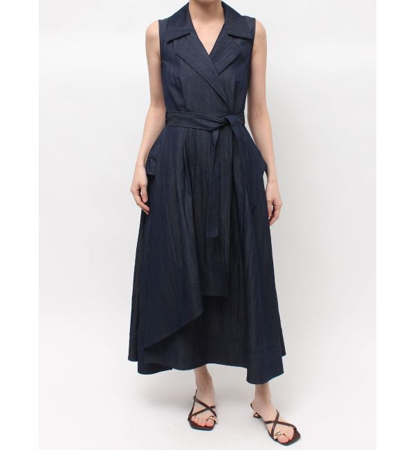 LAGUNAMOON「アシメヘムトレンチワンピース」|ワンピース|