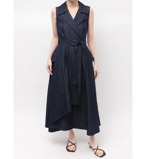 LAGUNAMOON「アシメヘムトレンチワンピース」|ワンピース|