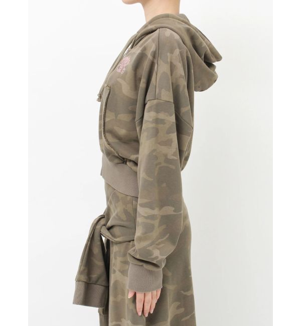 EVRIS「ワンポイントロゴショートパーカー【セットアップ着用可能】」|パーカー|