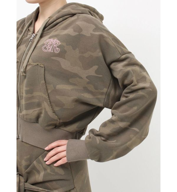 EVRIS「ワンポイントロゴショートパーカー【セットアップ着用可能】」|パーカー|