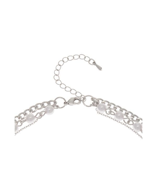 EVRIS「CROSS HEART CHAIN 3連 ネックレス」|ネックレス|