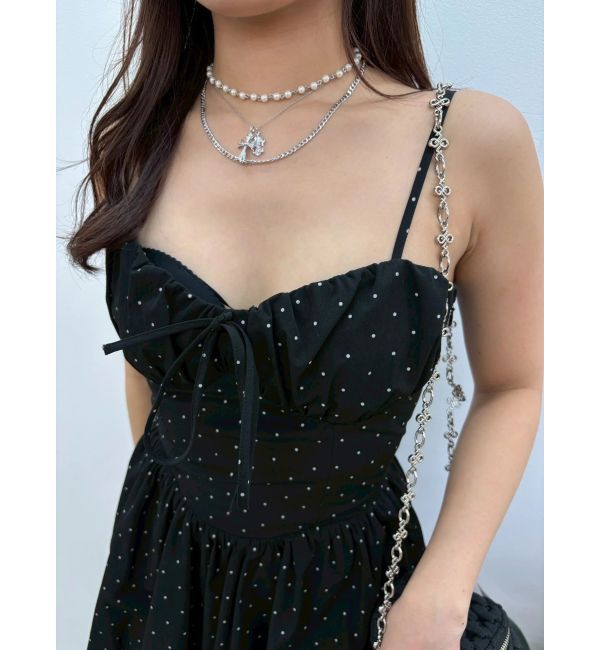 EVRIS「CROSS HEART CHAIN 3連 ネックレス」|ネックレス|