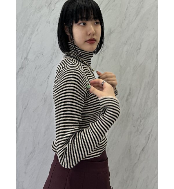 jouetie「ベーシックカラータートルニット」|ニット・セーター|