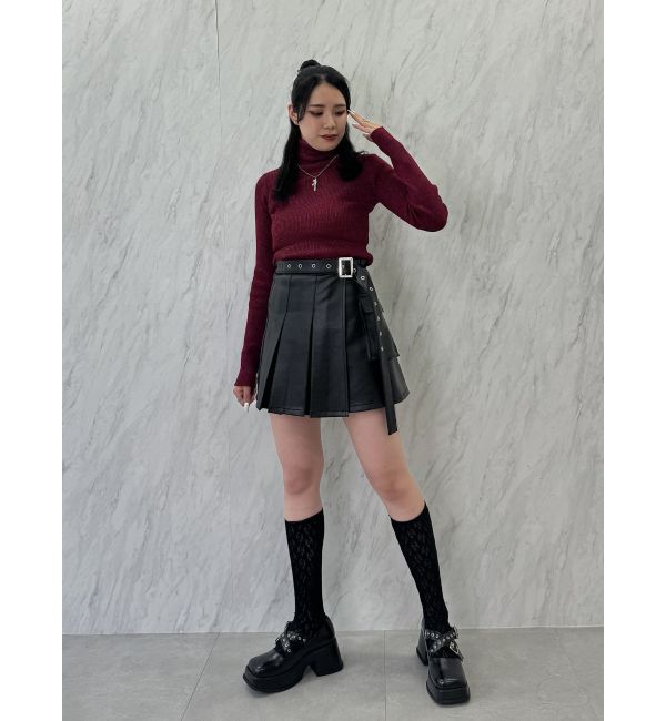 jouetie「ベーシックカラータートルニット」|ニット・セーター|