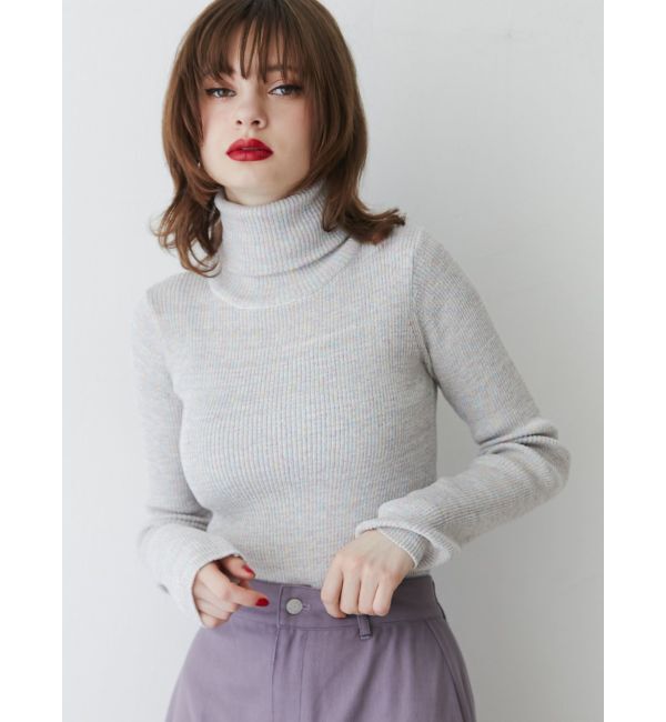 jouetie「ベーシックカラータートルニット」|ニット・セーター|