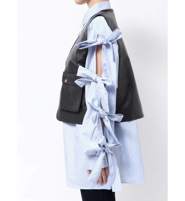 jouetie「フェイクレザーフィッシングベスト」|その他|