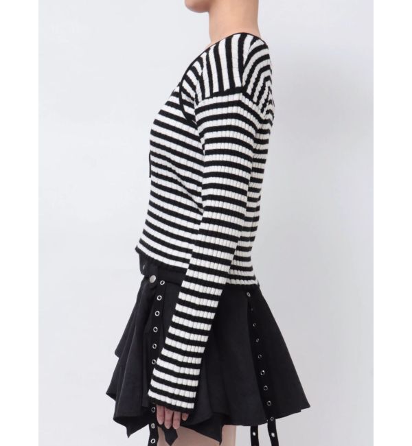 jouetie「ネックリボンニット」|ニット・セーター|