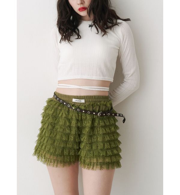 jouetie「バックオープンロゴトップス」|Tシャツ・カットソー|