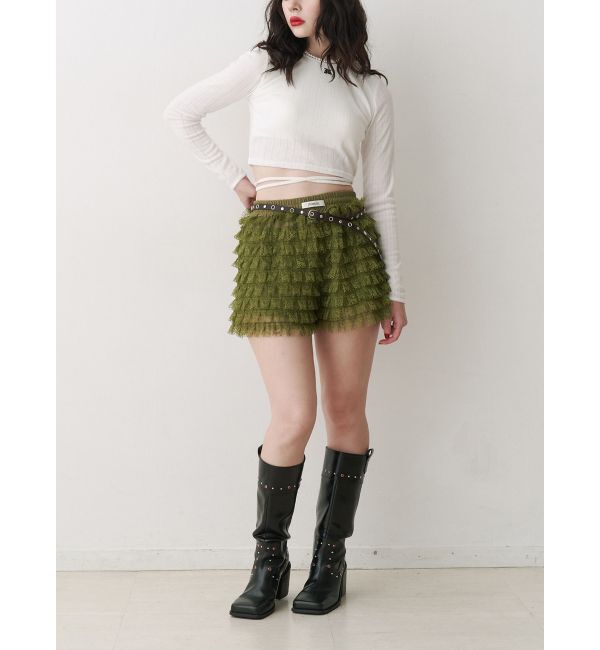 jouetie「バックオープンロゴトップス」|Tシャツ・カットソー|