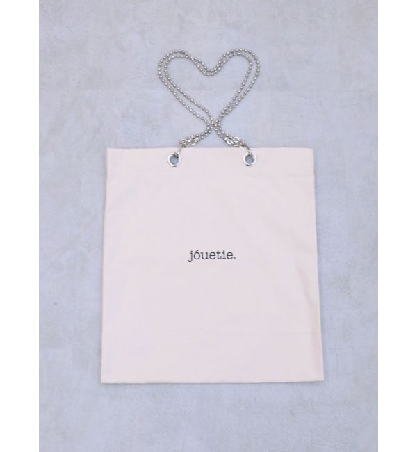 jouetie「jouetieチェーントートBAG」|トートバッグ|アイボリー