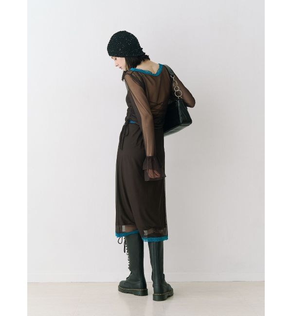 jouetie「ローズシアーミドルスカート」|スカート|