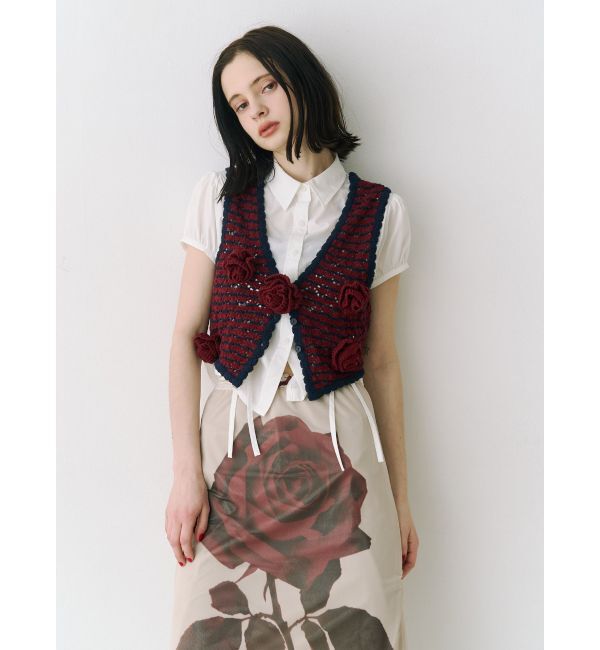 jouetie「ローズシアーミドルスカート」|スカート|