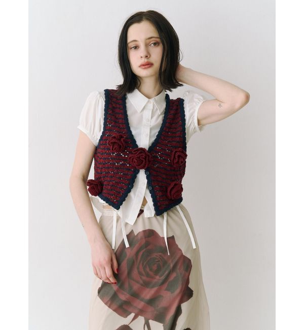 jouetie「ローズシアーミドルスカート」|スカート|