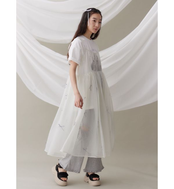 merry jenny「フリルメッシュスニーカーサンダル」|サンダル|