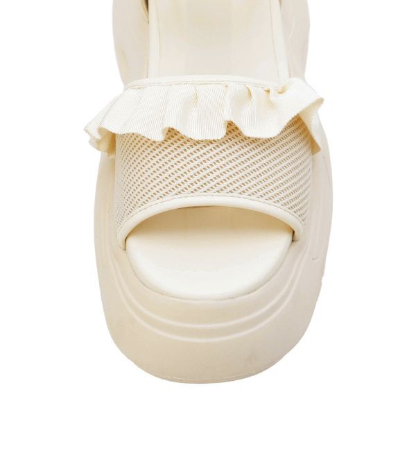 merry jenny「フリルメッシュスニーカーサンダル」|サンダル|