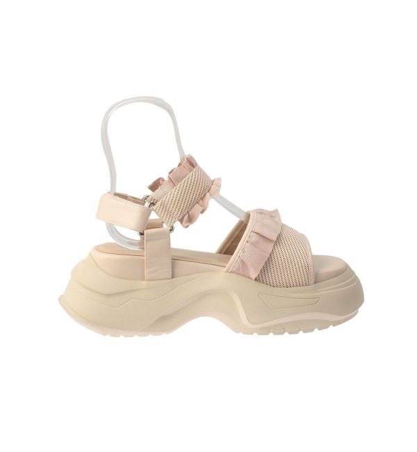 merry jenny「フリルメッシュスニーカーサンダル」|サンダル|