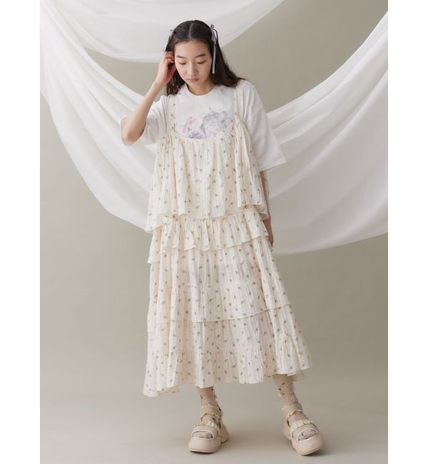 merry jenny「フリルメッシュスニーカーサンダル」|サンダル|