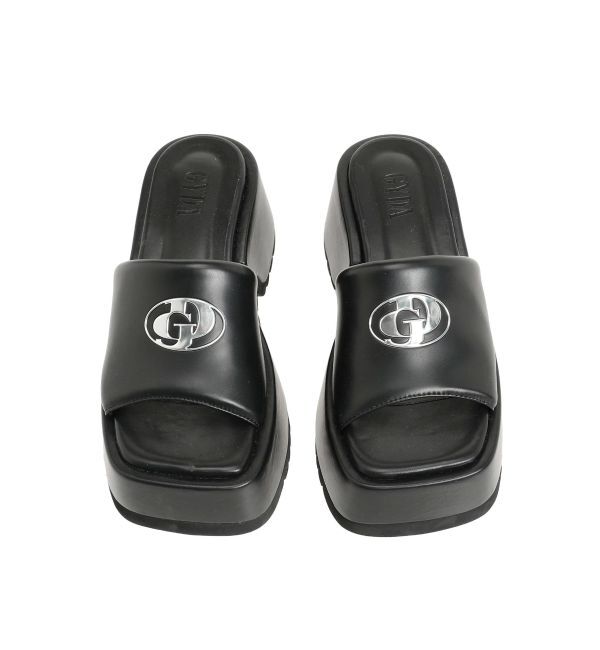 GYDA「GDmetallic ボリュームソールサンダル【WEB限定】」|サンダル|