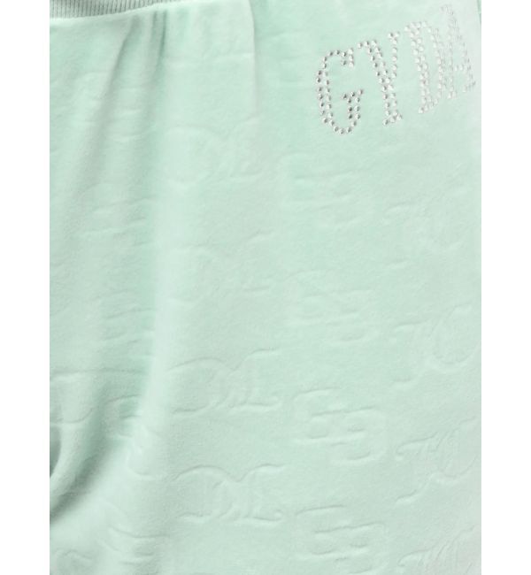 GYDA「GYDA&times;Juicy Couture GG JC Emboss Big Bling Velour Track Pants」|その他|