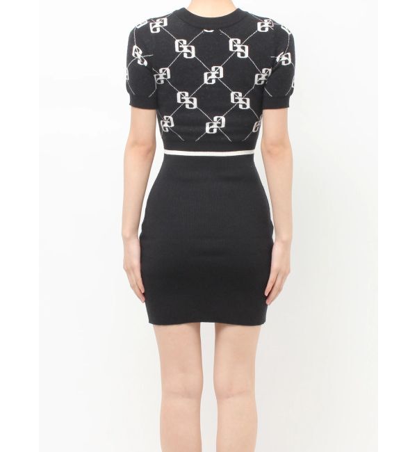 GYDA「GG FRONT OPENニットワンピース」|ワンピース|