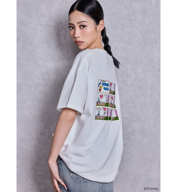 GYDA「GYDA/Disney/comic BIG Tシャツ」|Tシャツ・カットソー|オフホワイト