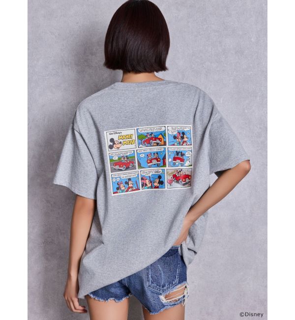 GYDA「GYDA/Disney/comic BIG Tシャツ」|Tシャツ・カットソー|グレー