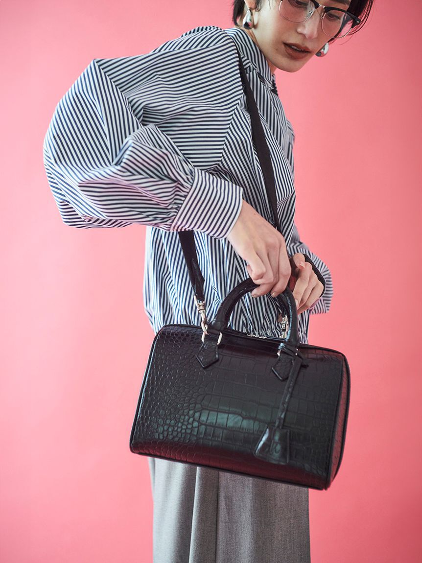 Mila Owen「ハーフリムフレームダテメガネ」|メガネ|