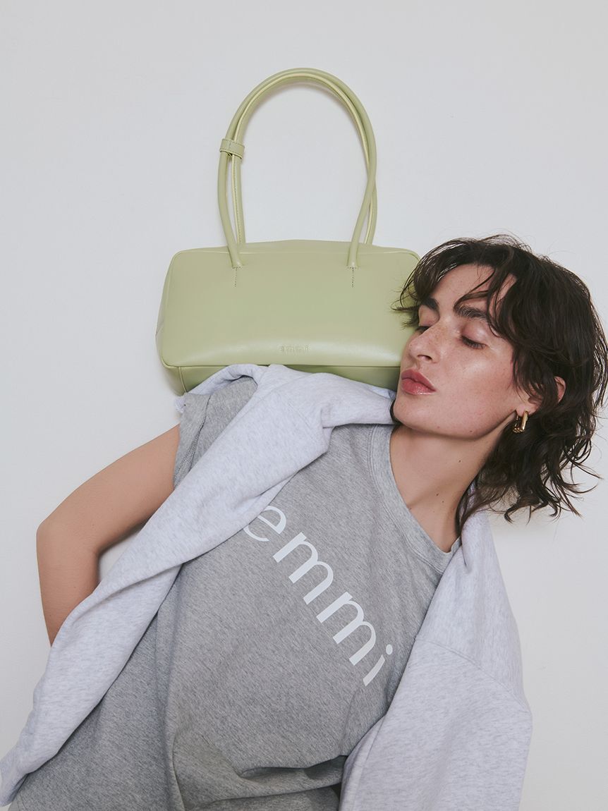 emmi atelier「レザーボストンバッグ」|ボストンバッグ|