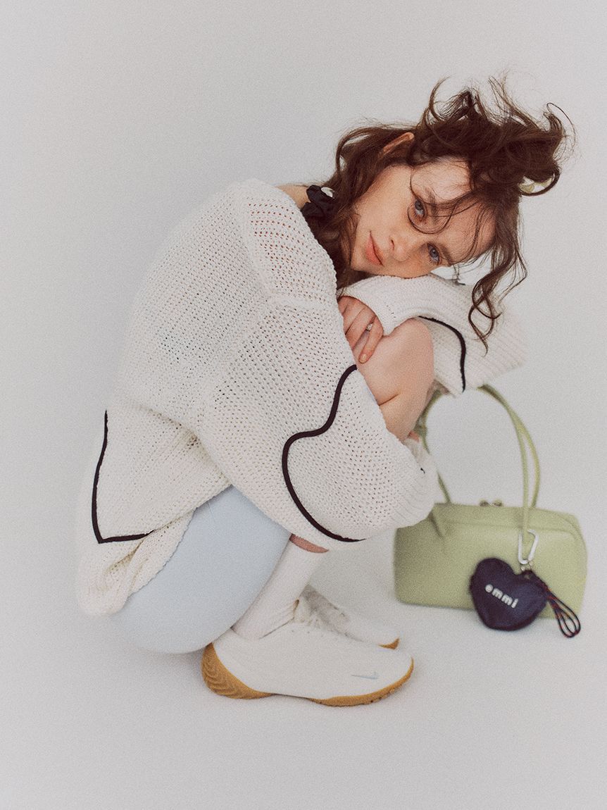 emmi atelier「レザーボストンバッグ」|ボストンバッグ|