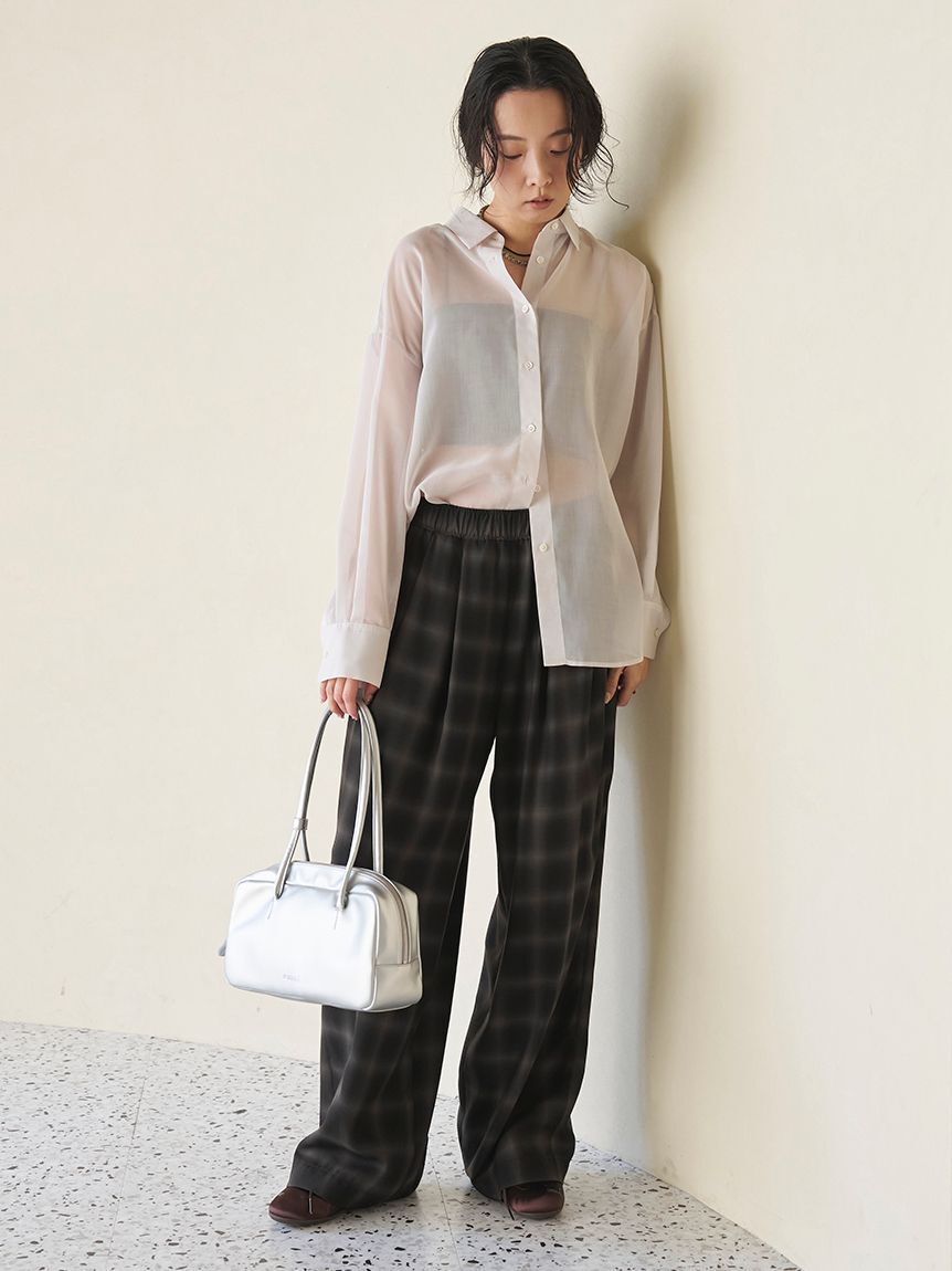 emmi atelier「レザーボストンバッグ」|ボストンバッグ|