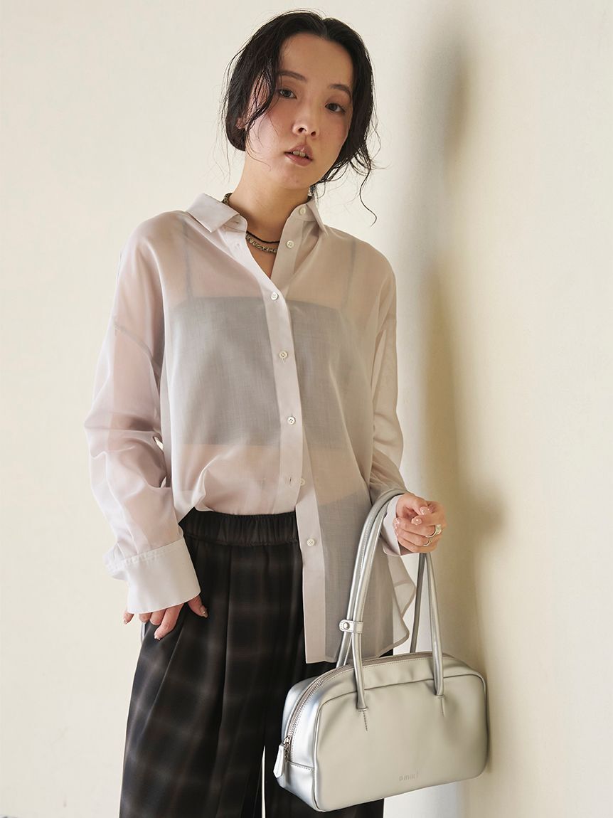 emmi atelier「レザーボストンバッグ」|ボストンバッグ|