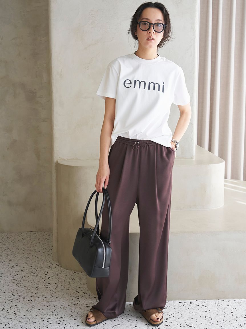emmi atelier「レザーボストンバッグ」|ボストンバッグ|