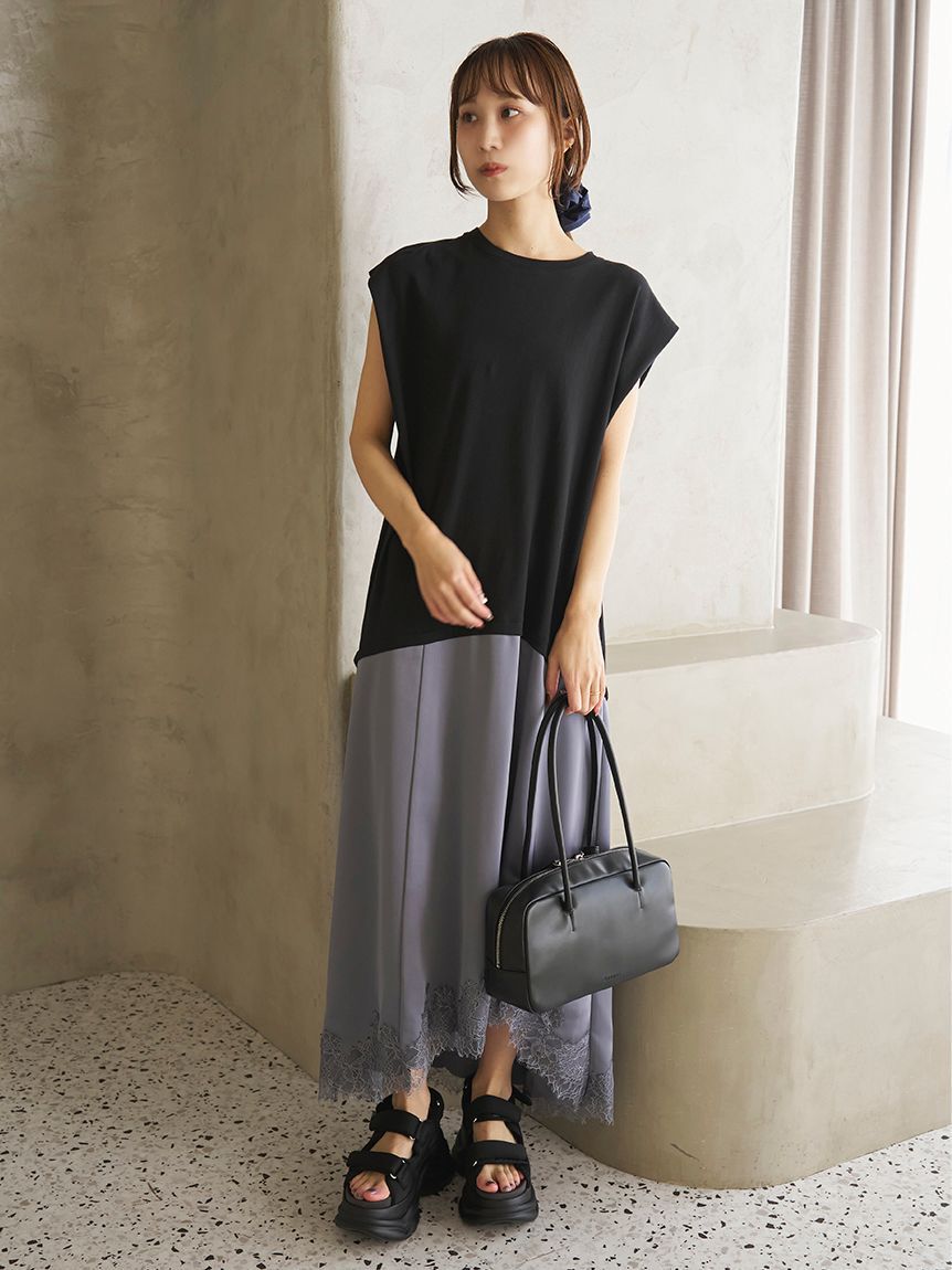 emmi atelier「レザーボストンバッグ」|ボストンバッグ|