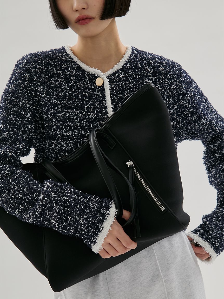 emmi atelier「ネオプレーンビッグトートバッグ」|トートバッグ|