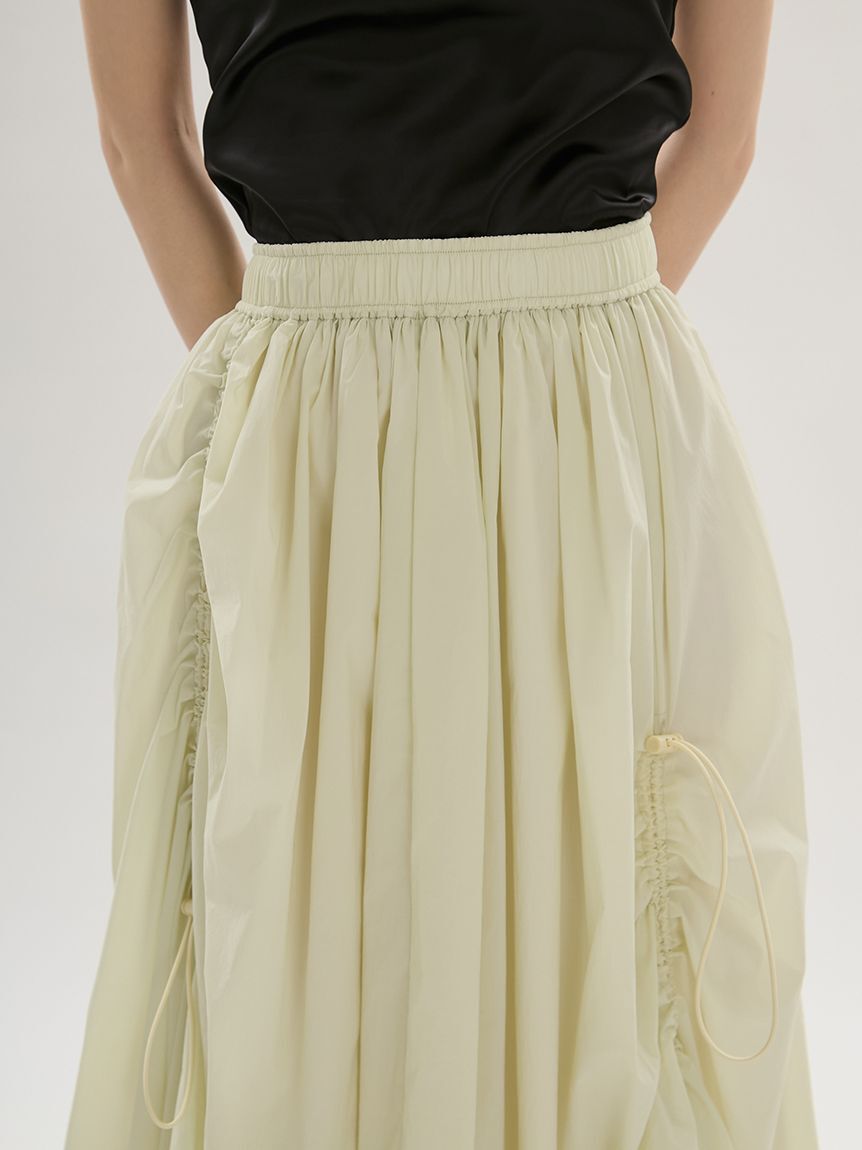 emmi atelier「ドロストバルーンスカート/撥水」|スカート|