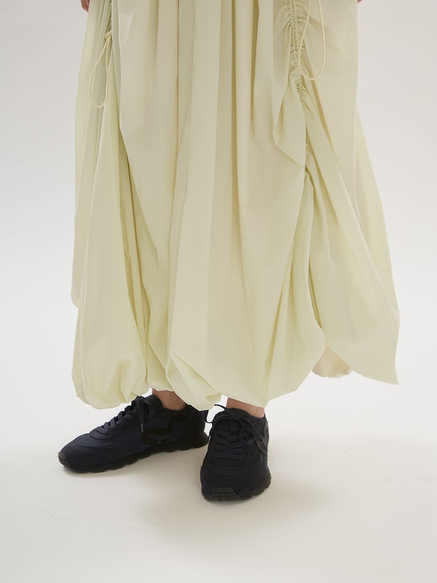 emmi atelier「ドロストバルーンスカート/撥水」|スカート|