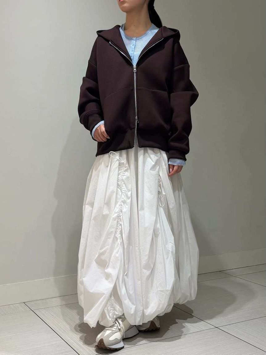 emmi atelier「ドロストバルーンスカート/撥水」|スカート|