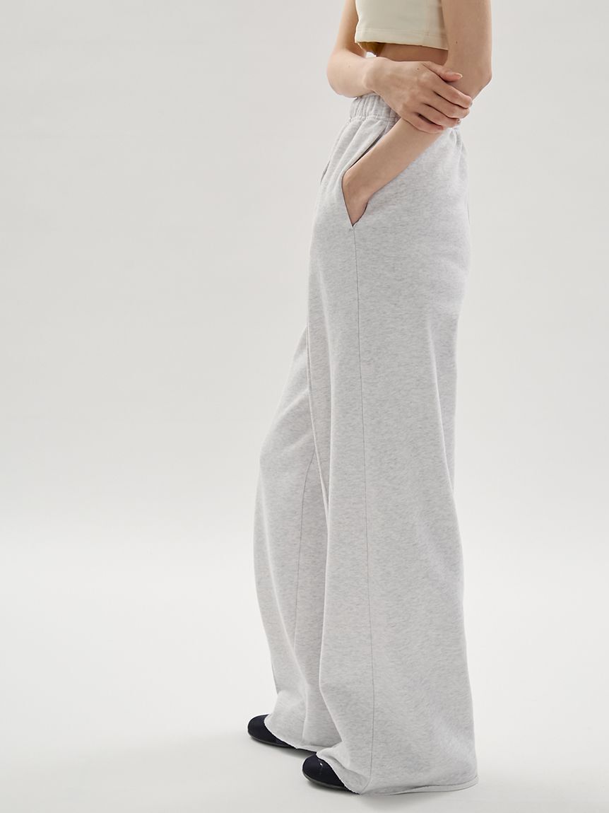 emmi atelier「スウェットワイドパンツ【セットアップ対応】」|チノ|
