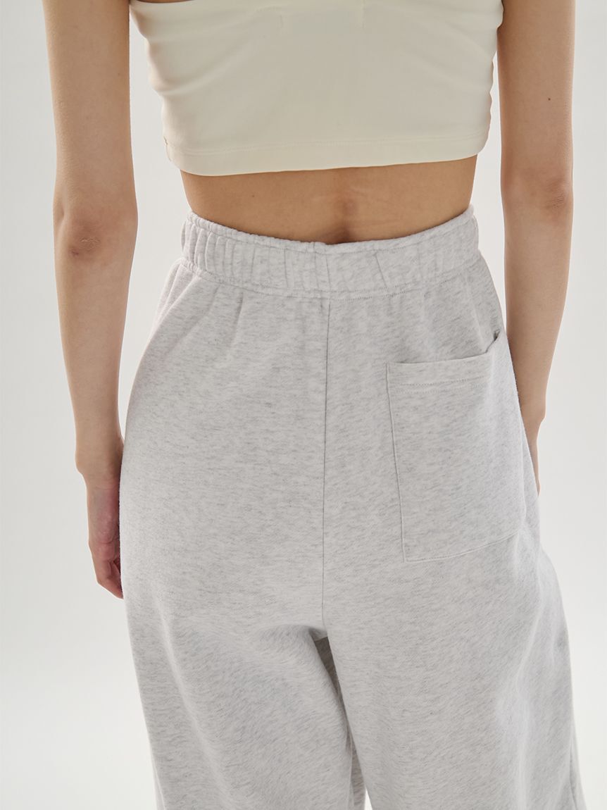 emmi atelier「スウェットワイドパンツ【セットアップ対応】」|チノ|